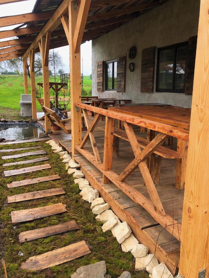 Agroturystyka "Pod Bluszczem" Krasnobród Buitenkant foto